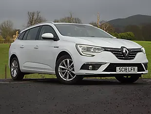 Used 2018 Renault Megane Dynamique Nav Sport Tourer White - Interior and Exterior details 5