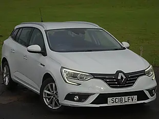 Used 2018 Renault Megane Dynamique Nav Sport Tourer White - Interior and Exterior details 7