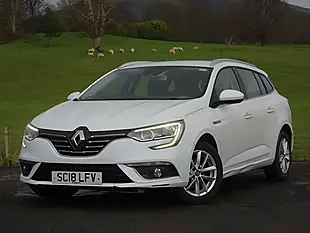 Used 2018 Renault Megane Dynamique Nav Sport Tourer White - Interior and Exterior details 9