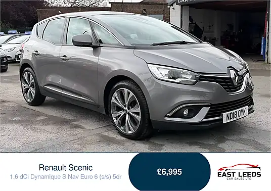 2018 Renault Scenic Dynamique S Nav 1.6 dCi