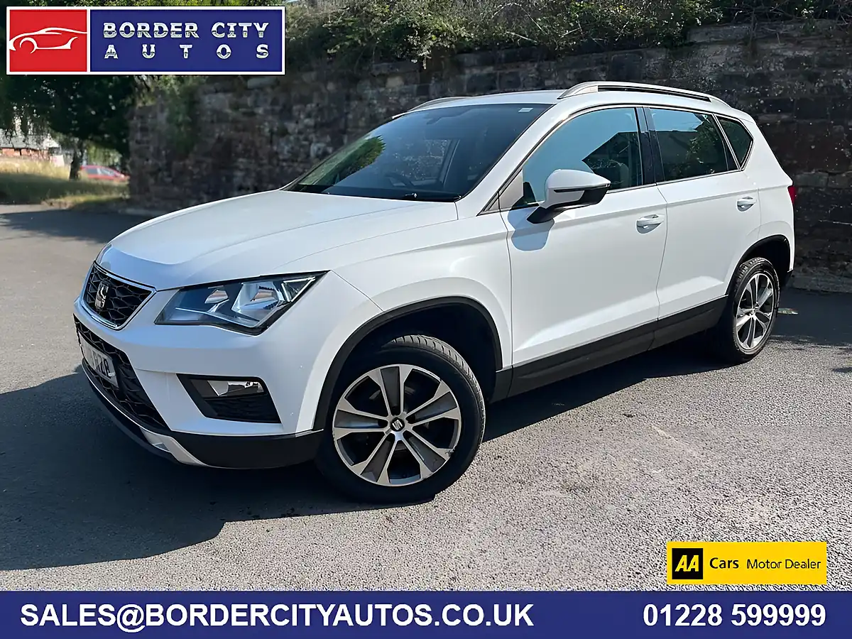 Used 2018 SEAT Ateca Se White - Front View