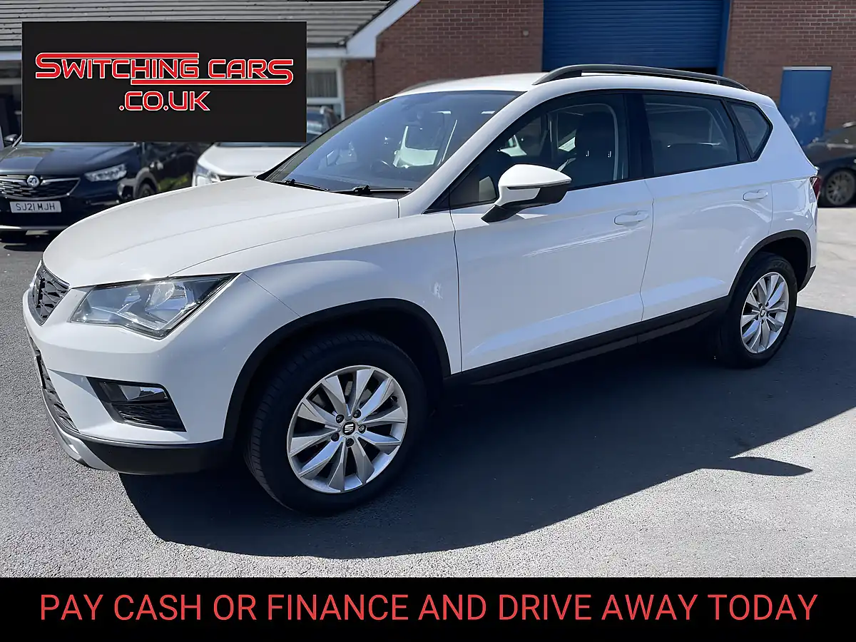 Used 2018 SEAT Ateca Se White - Front View