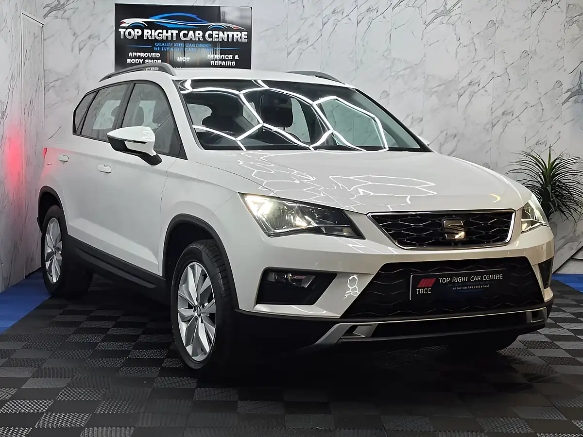 Used 2018 SEAT Ateca Se White - Front View