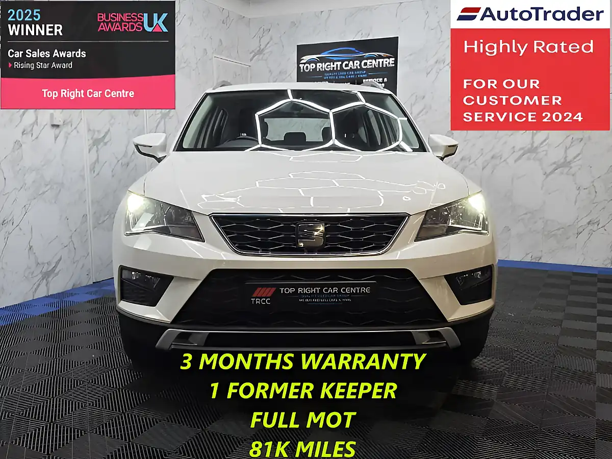Used 2018 SEAT Ateca Se White - Interior and Exterior details 2