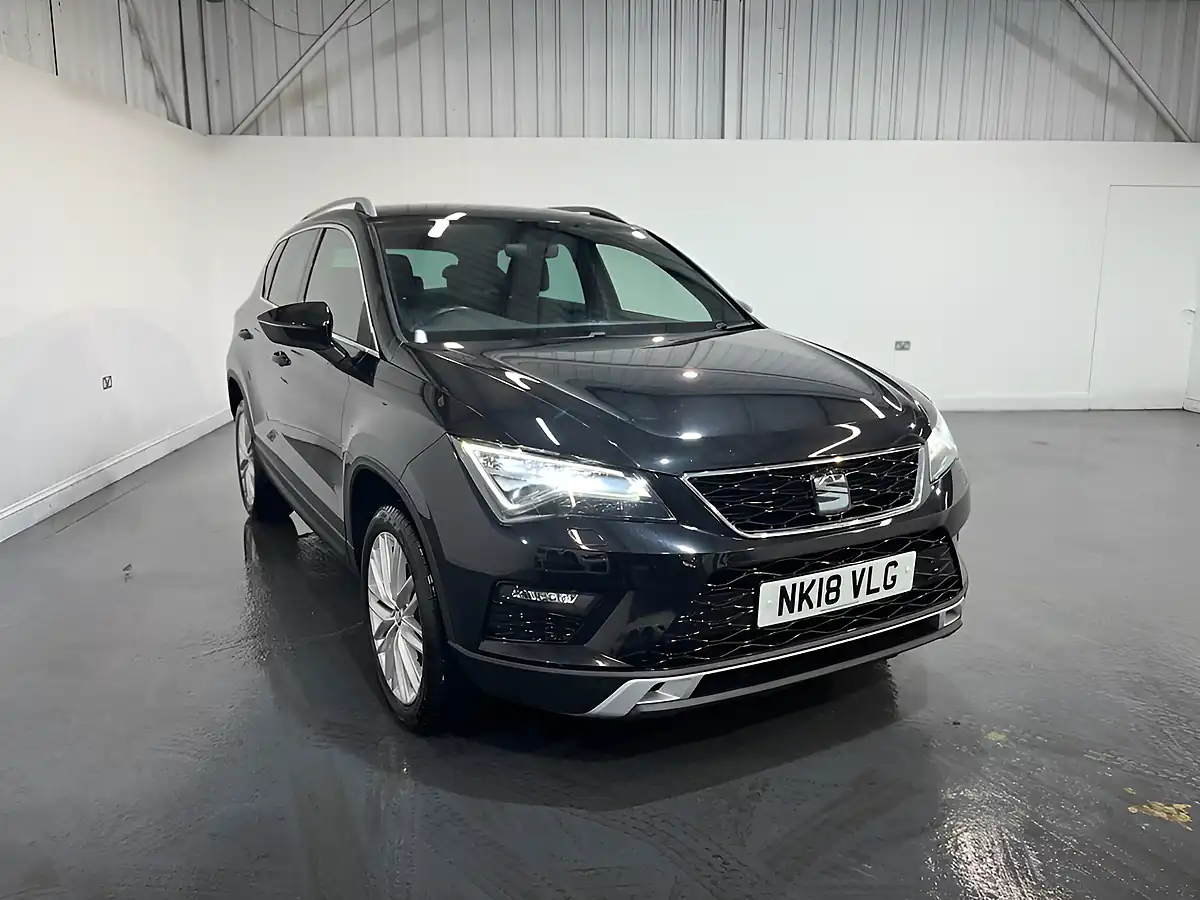 Used 2018 SEAT Ateca Xcellence Black - Front View