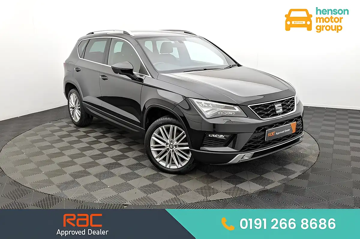Used 2018 SEAT Ateca Xcellence Black - Front View