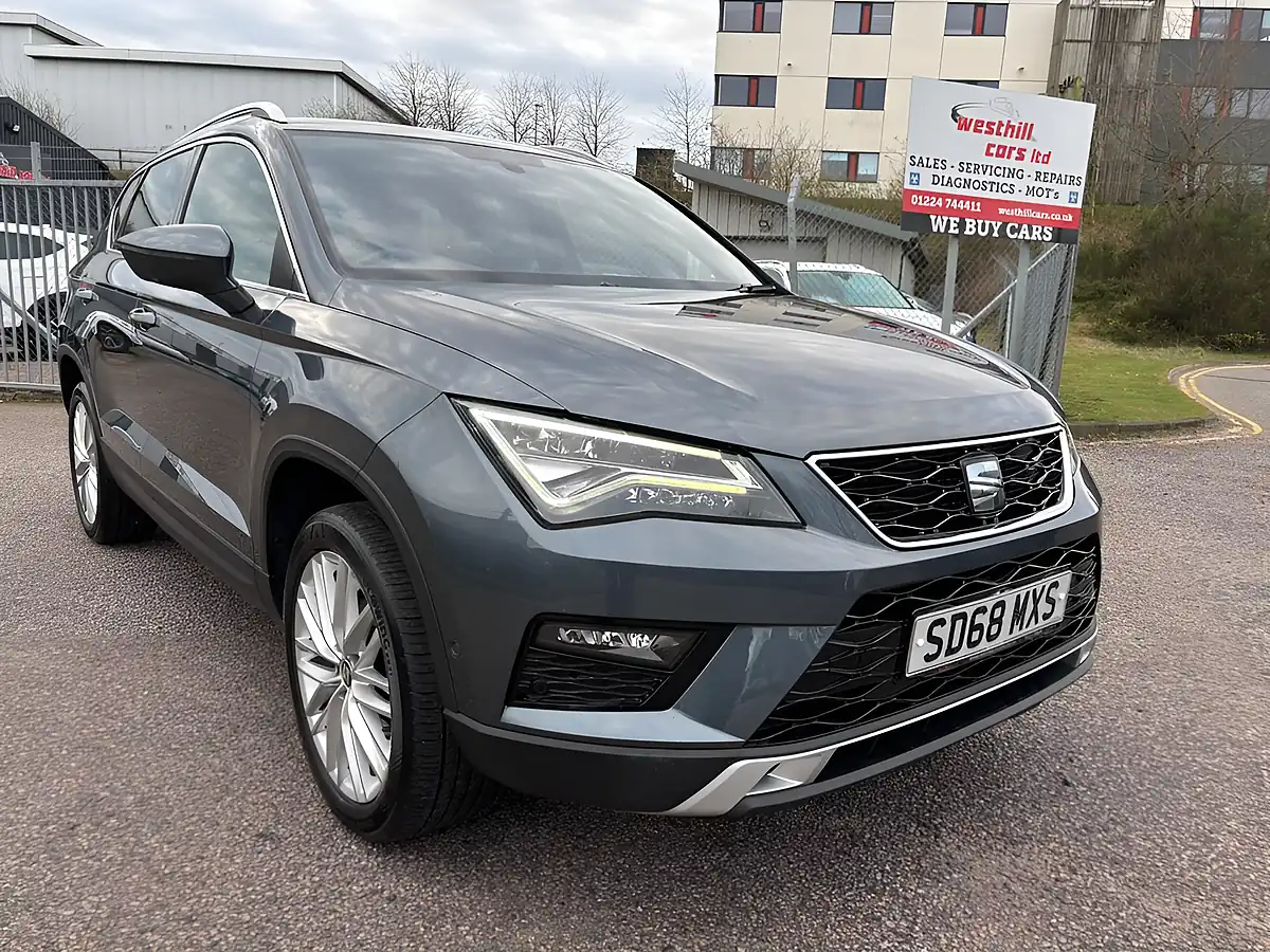 Used 2018 SEAT Ateca Xcellence Grey - Front View