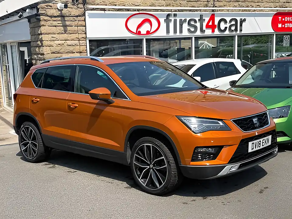 Used 2018 SEAT Ateca Xcellence Samoa Orange - Front View