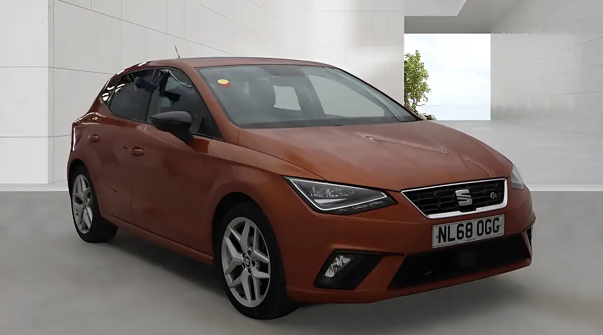 Used 2018 SEAT Ibiza Fr Orange - Front View