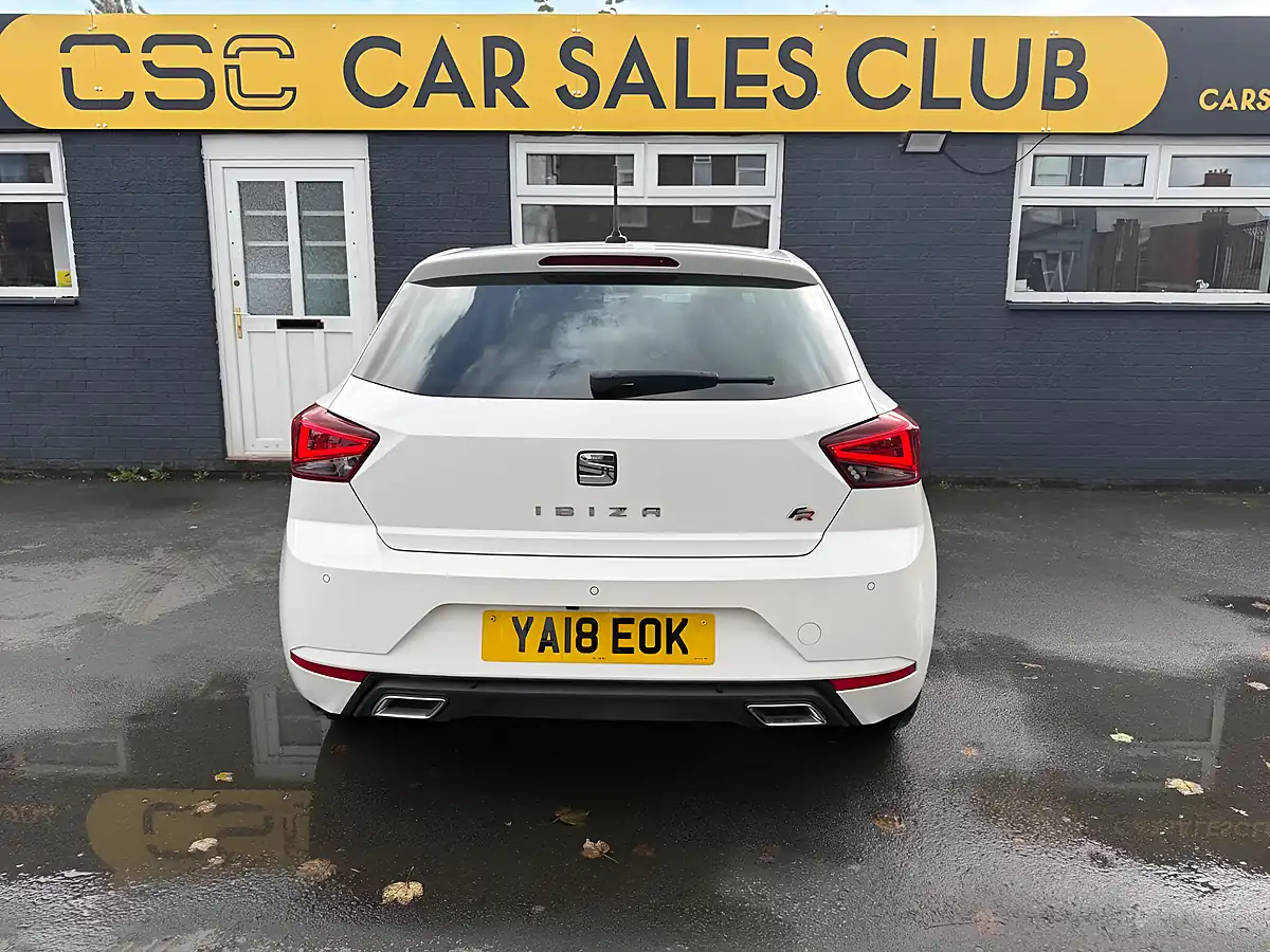 Used 2018 SEAT Ibiza Fr White - Interior and Exterior details 10