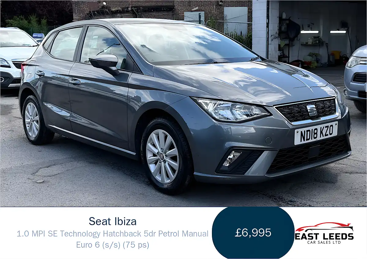 Used 2018 SEAT Ibiza Se Technology Grey - Front View