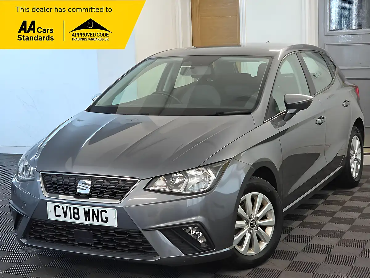 Used 2018 SEAT Ibiza Se Technology Grey - Front View