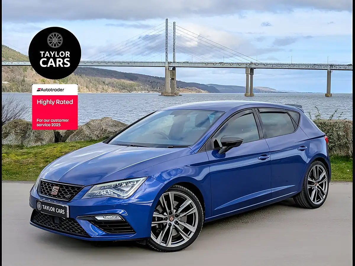 Used 2018 SEAT Leon Cupra Lux Blue - Front View
