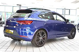 Used 2018 SEAT Leon Cupra Sport Coupe Blue - Interior and Exterior details 9