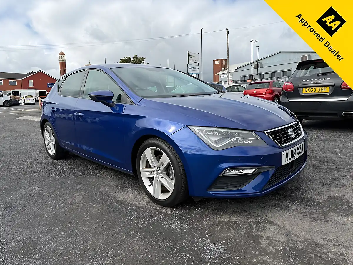 Used 2018 SEAT Leon Fr Technology Blue - Front View