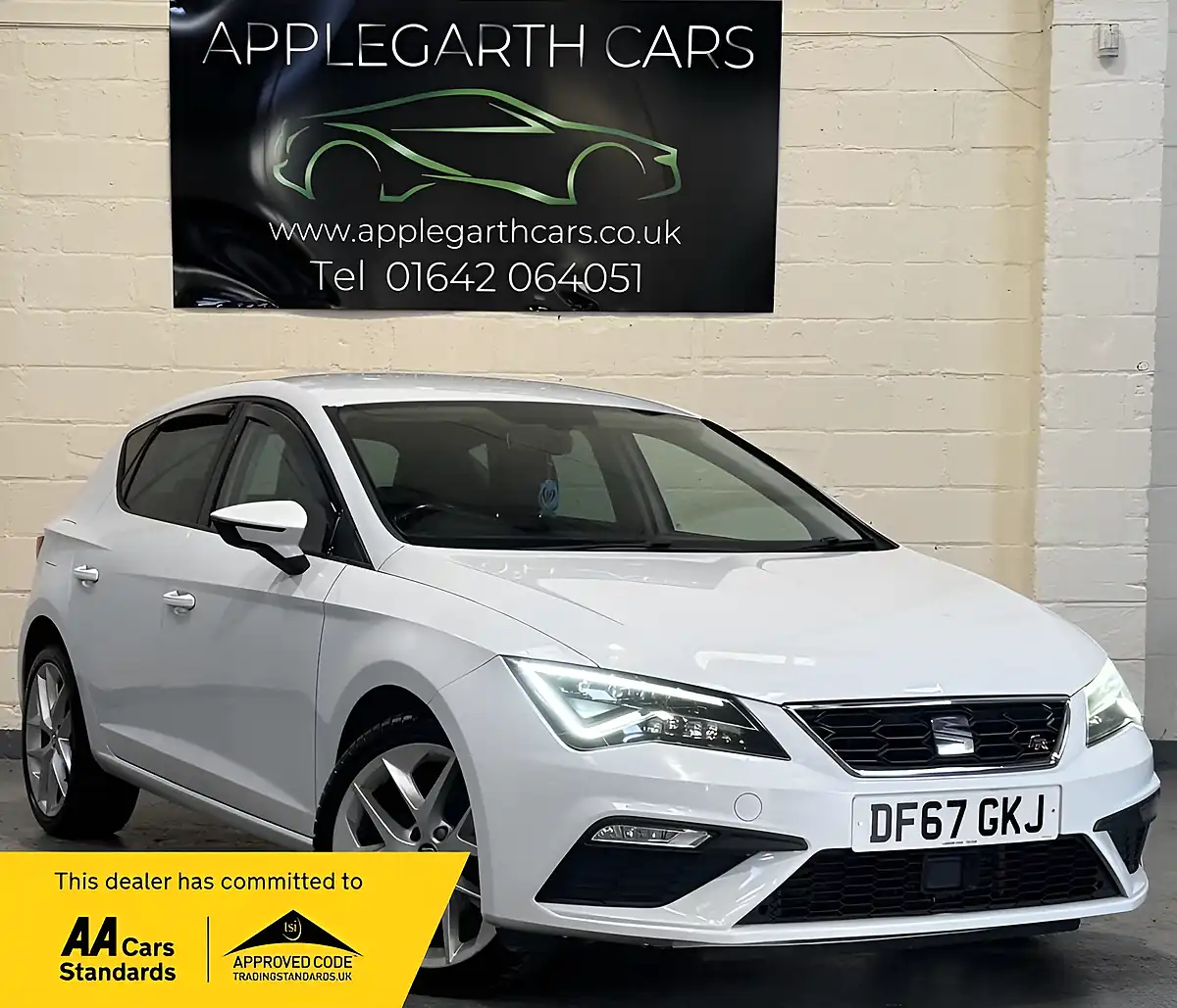 Used 2018 SEAT Leon Fr Technology White - Front View