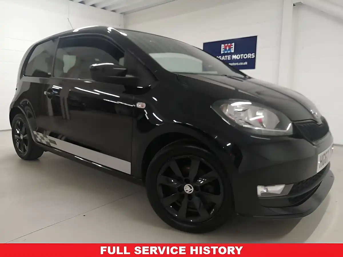 Used 2018 Skoda Citigo Monte Carlo Black - Front View