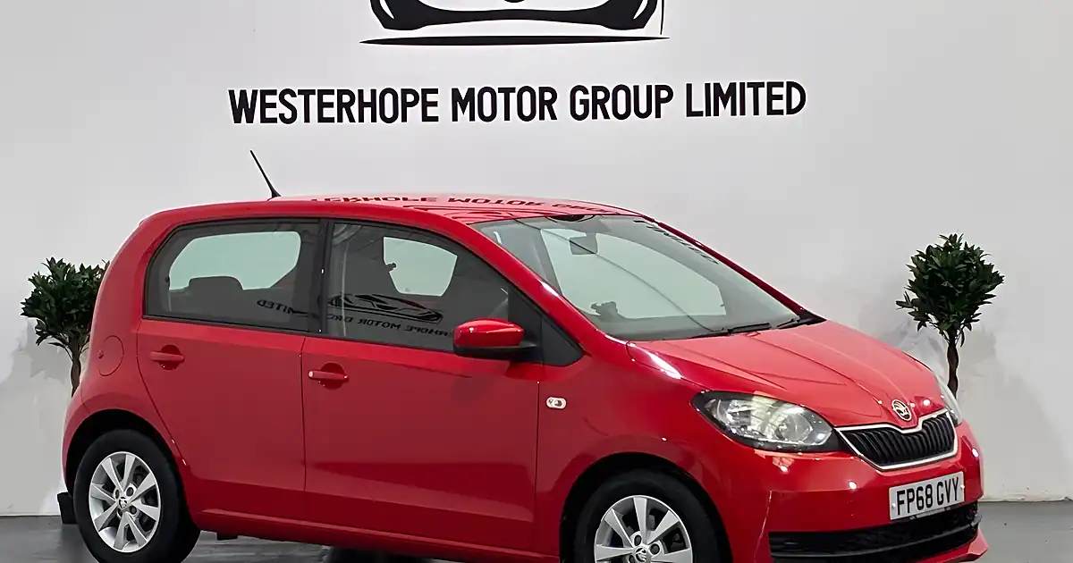 Used 2018 Skoda Citigo Se Red - Front View
