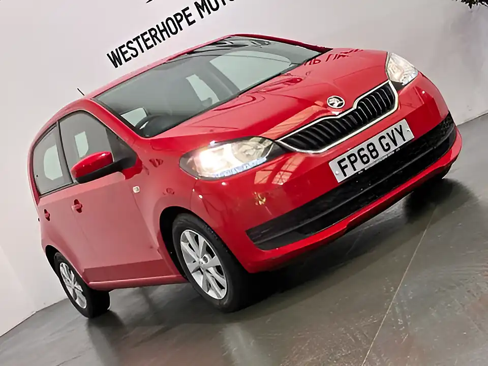 Used 2018 Skoda Citigo Se Red - Interior and Exterior details 8