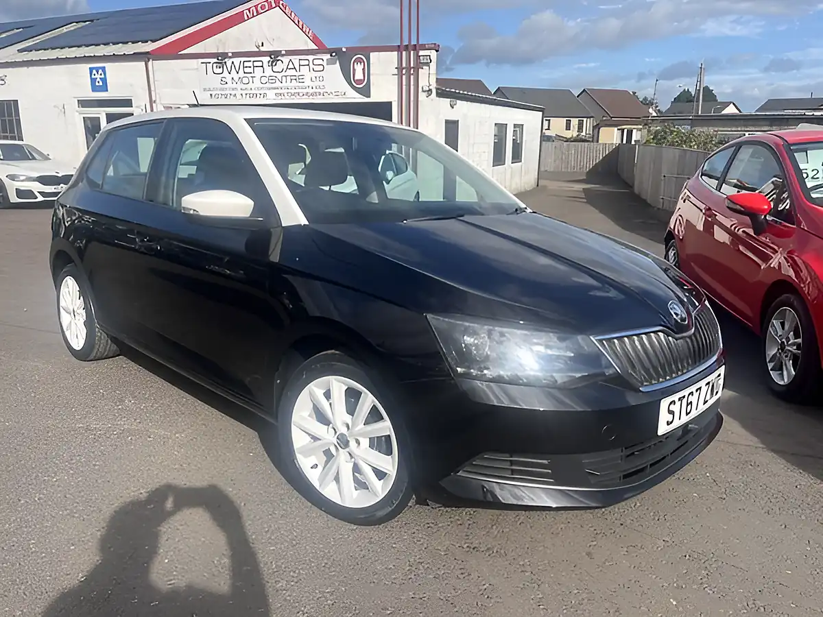 Used 2018 Skoda Fabia Colour Edition Black - Front View