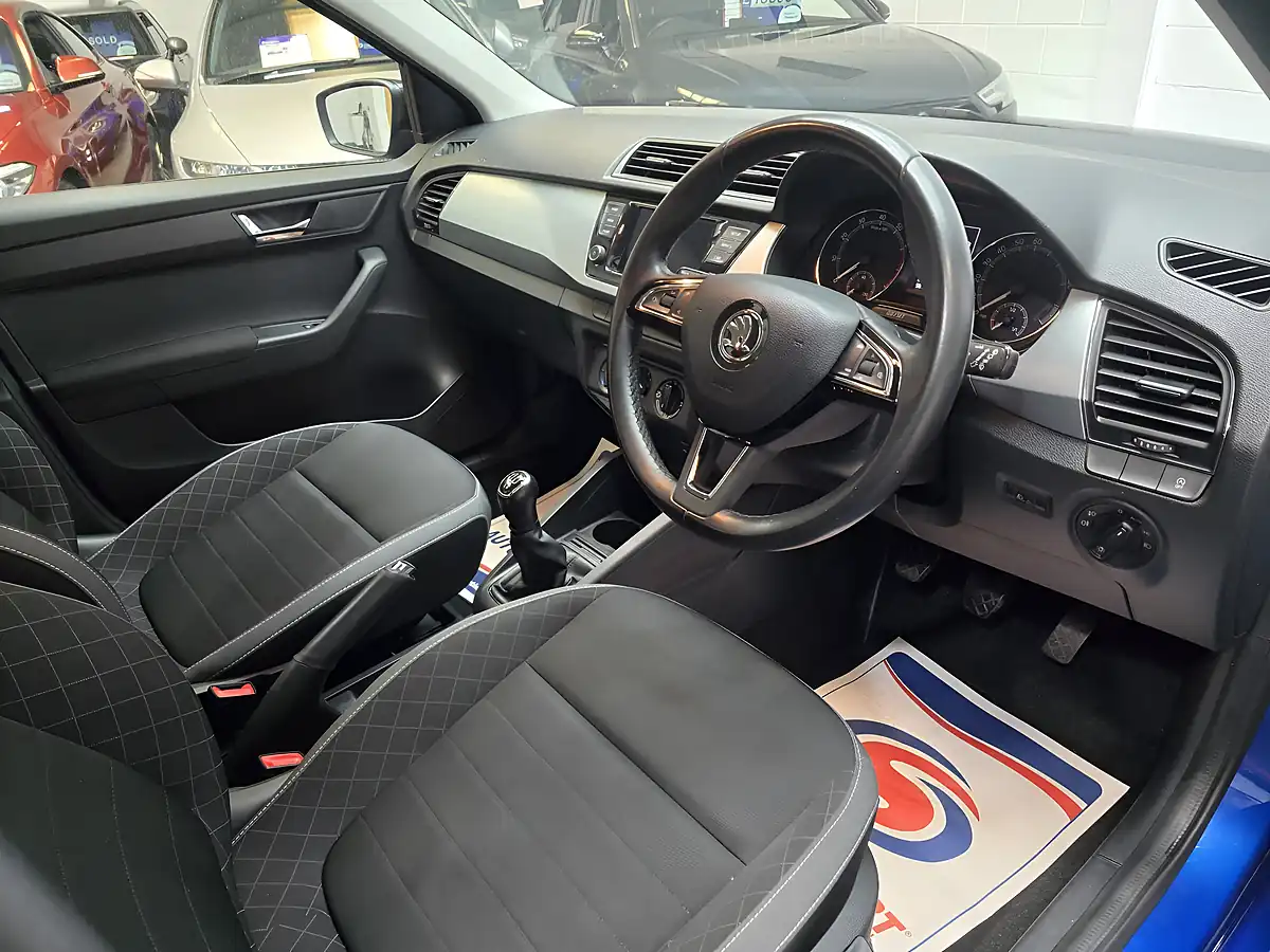 Used 2018 Skoda Fabia Colour Edition Blue - Interior and Exterior details 14
