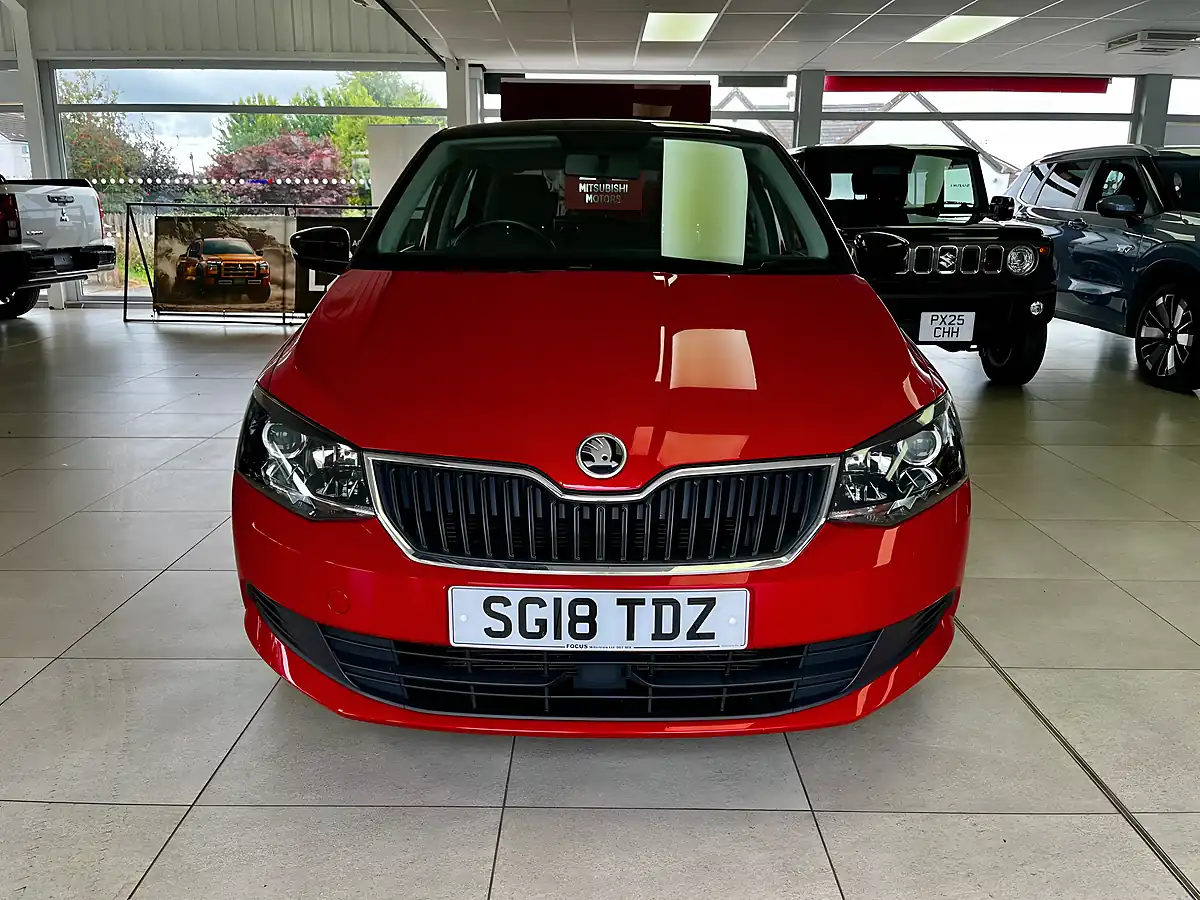 Used 2018 Skoda Fabia Colour Edition Red - Interior and Exterior details 2