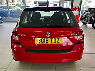 Used 2018 Skoda Fabia Colour Edition Red - Interior and Exterior details 6