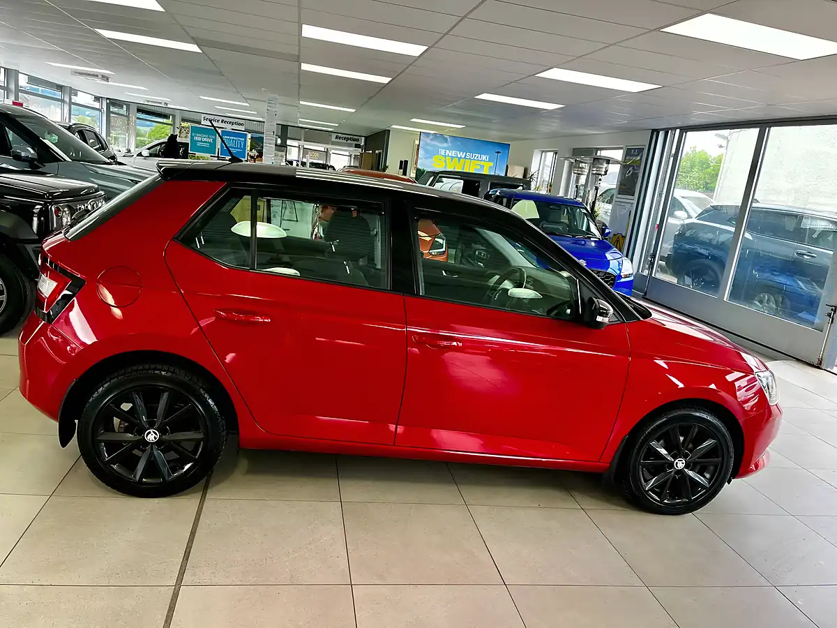 Used 2018 Skoda Fabia Colour Edition Red - Interior and Exterior details 7