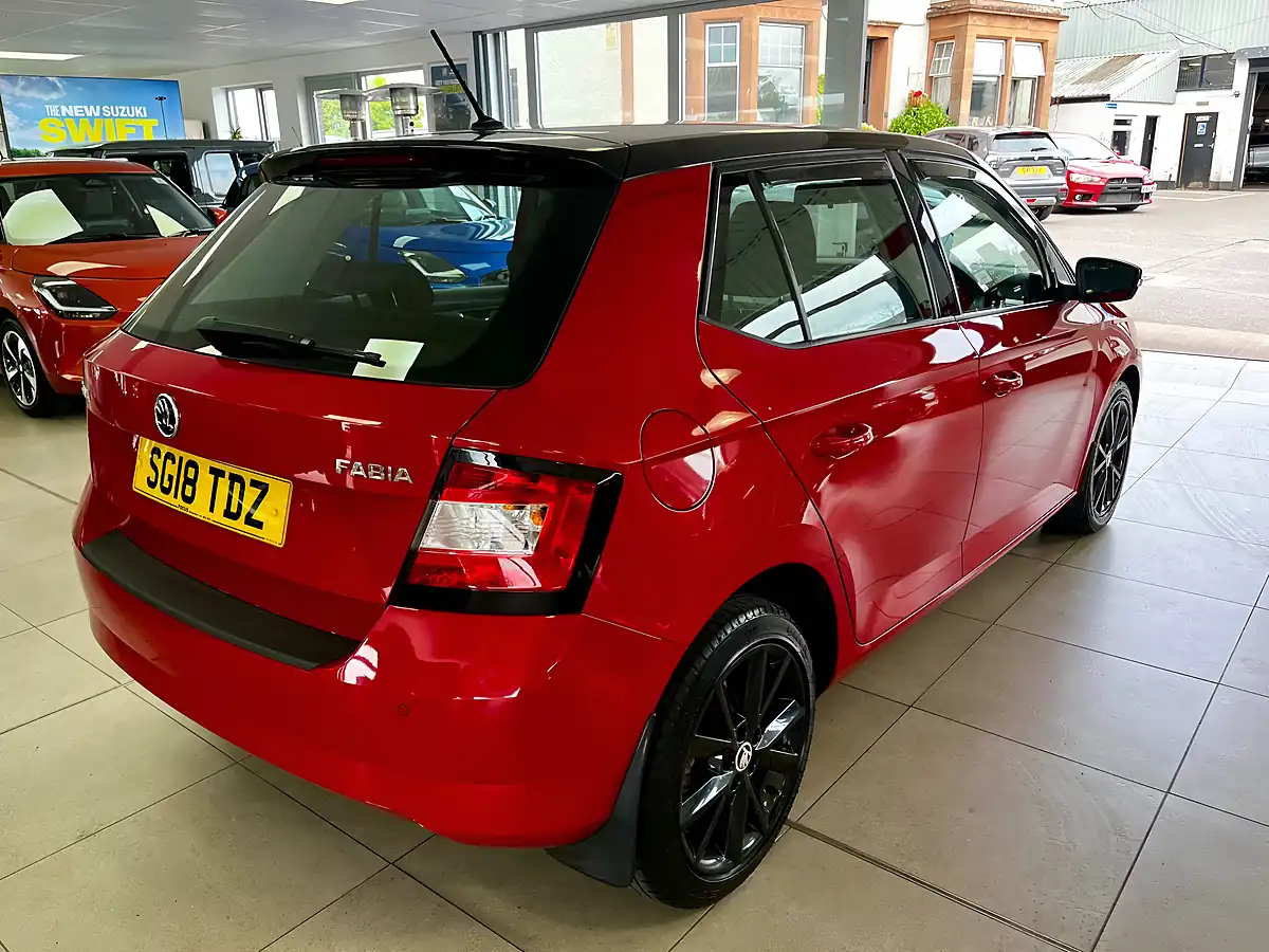 Used 2018 Skoda Fabia Colour Edition Red - Interior and Exterior details 8