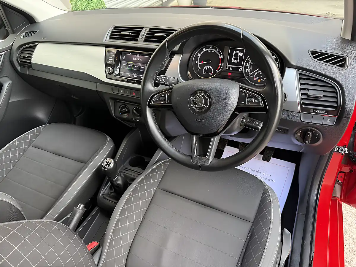 Used 2018 Skoda Fabia Colour Edition Red - Interior and Exterior details 13