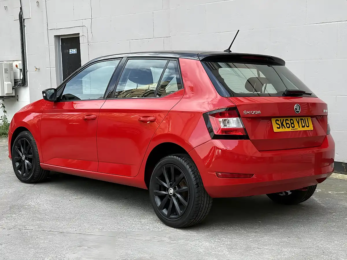 Used 2018 Skoda Fabia Colour Edition Red - Interior and Exterior details 3