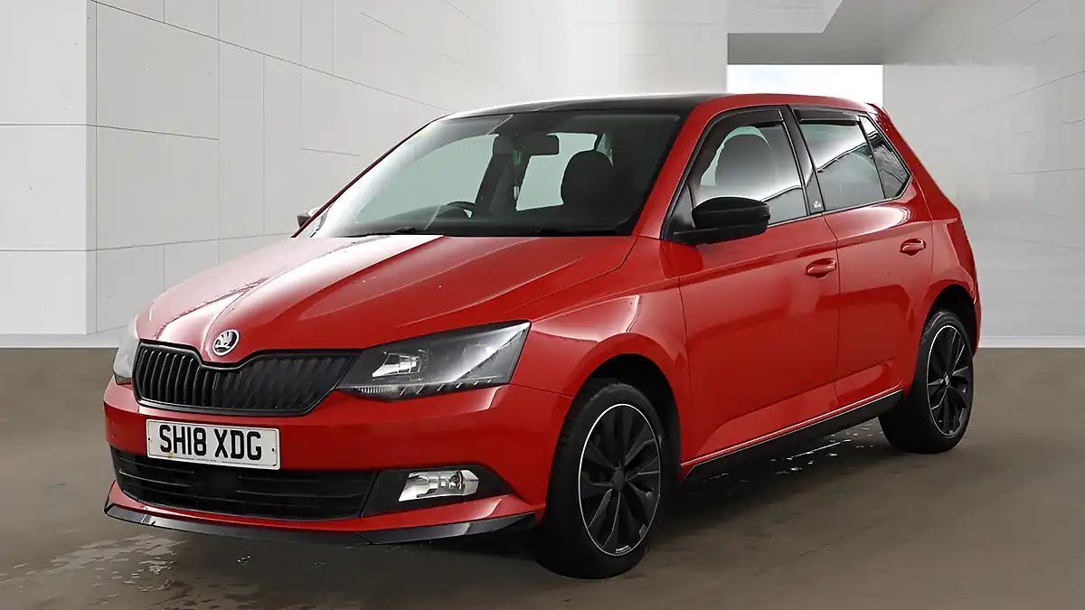 Used 2018 Skoda Fabia Monte Carlo Red - Interior and Exterior details 2