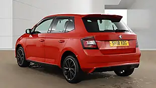 Used 2018 Skoda Fabia Monte Carlo Red - Interior and Exterior details 3