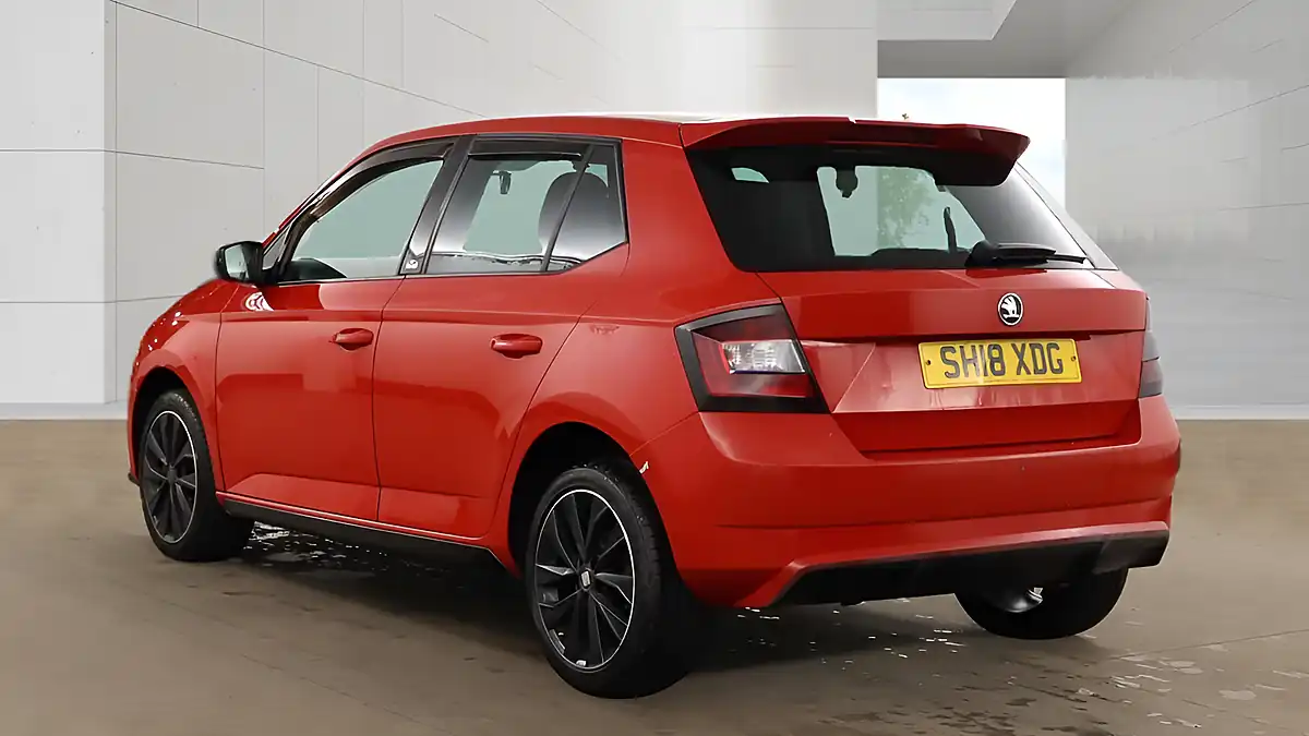 Used 2018 Skoda Fabia Monte Carlo Red - Interior and Exterior details 3