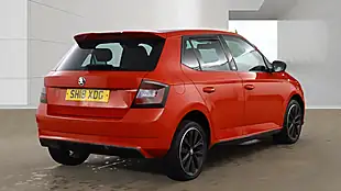 Used 2018 Skoda Fabia Monte Carlo Red - Interior and Exterior details 4
