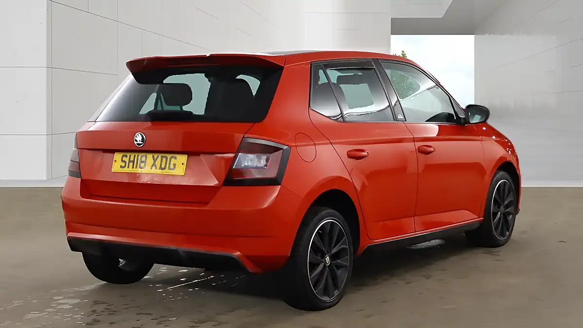 Used 2018 Skoda Fabia Monte Carlo Red - Interior and Exterior details 4