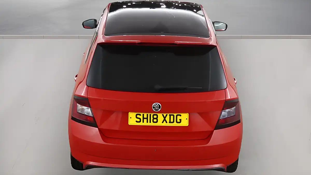 Used 2018 Skoda Fabia Monte Carlo Red - Interior and Exterior details 6