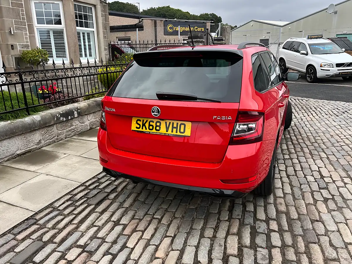 Used 2018 Skoda Fabia Monte Carlo Red - Interior and Exterior details 10