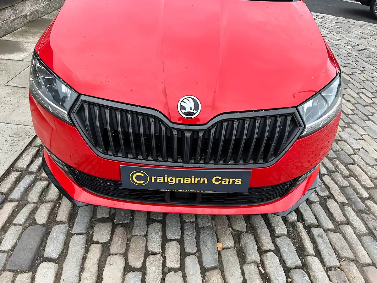 Used 2018 Skoda Fabia Monte Carlo Red - Interior and Exterior details 11