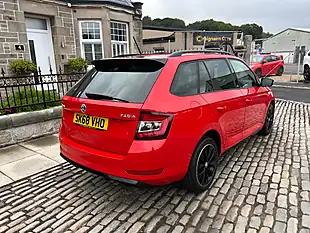 Used 2018 Skoda Fabia Monte Carlo Red - Interior and Exterior details 6