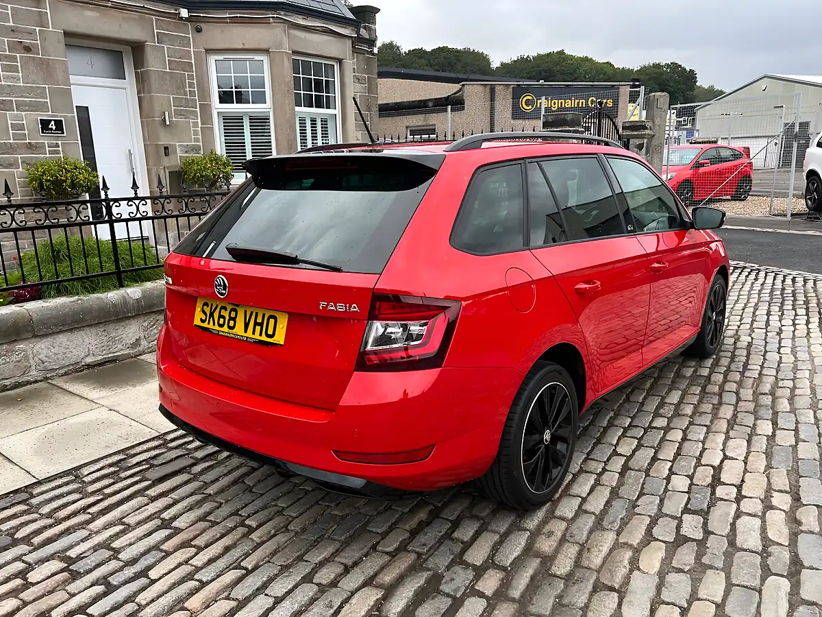 Used 2018 Skoda Fabia Monte Carlo Red - Interior and Exterior details 6