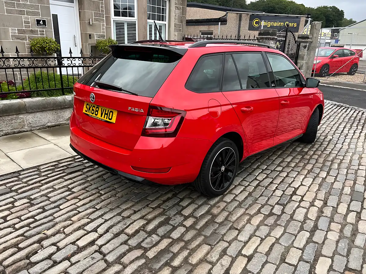 Used 2018 Skoda Fabia Monte Carlo Red - Interior and Exterior details 9