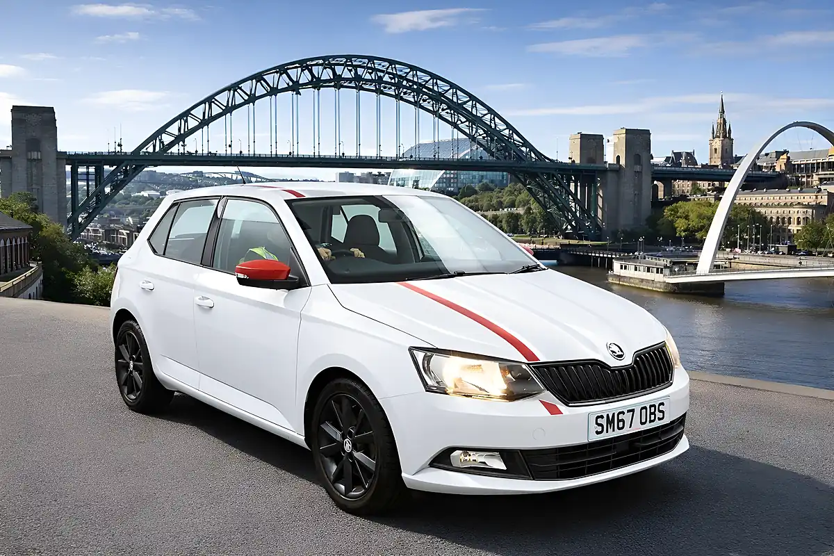 Used 2018 Skoda Fabia Redline White - Front View
