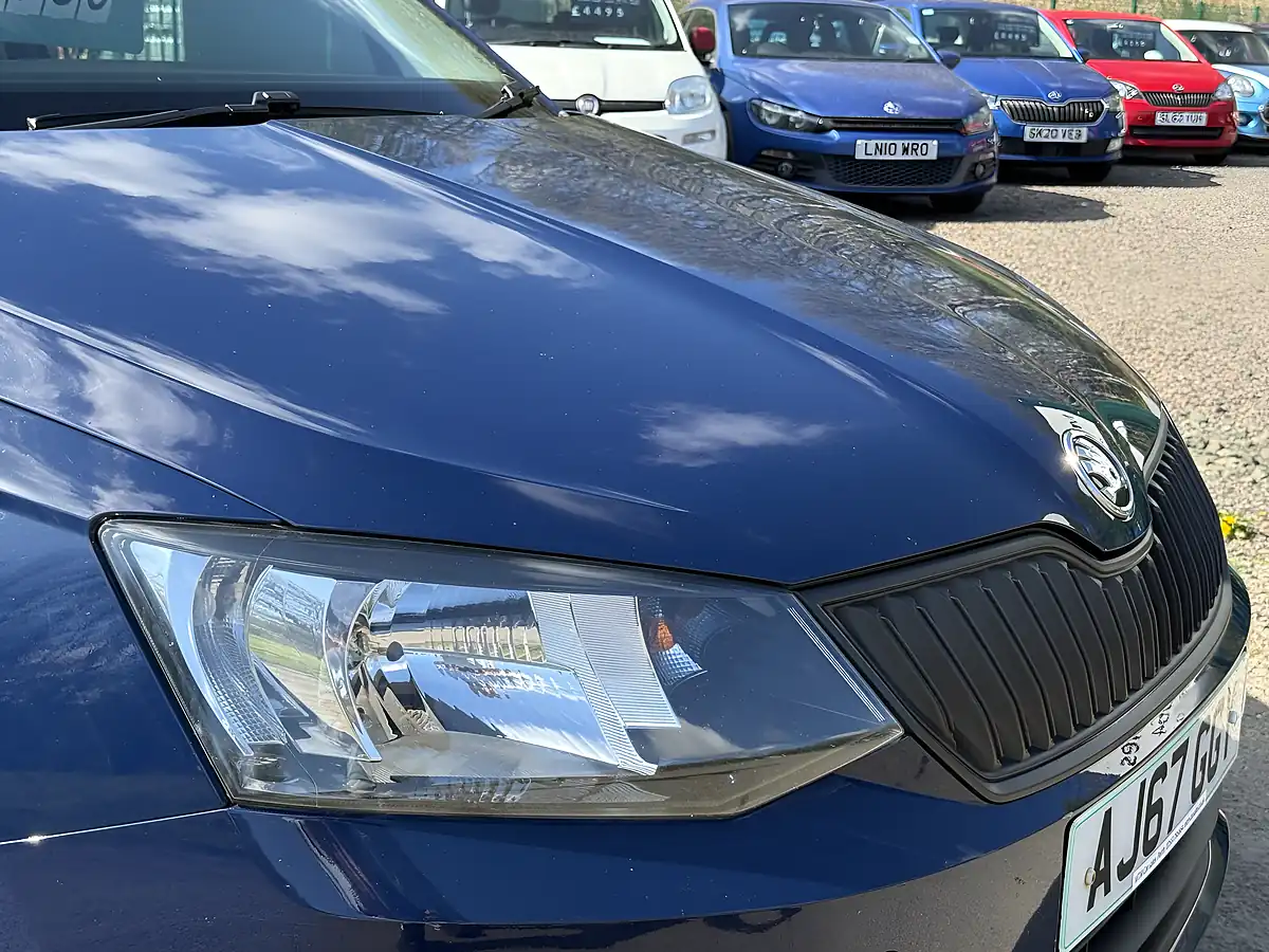 Used 2018 Skoda Fabia S Blue - Interior and Exterior details 12