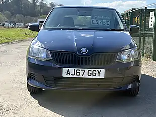 Used 2018 Skoda Fabia S Blue - Interior and Exterior details 2