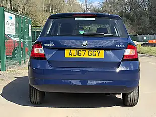 Used 2018 Skoda Fabia S Blue - Interior and Exterior details 7