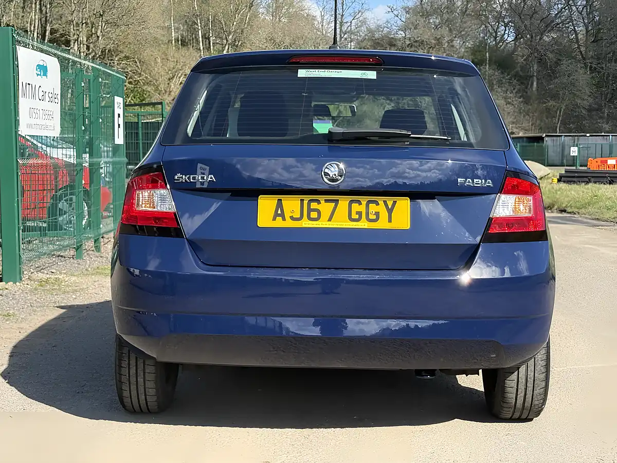 Used 2018 Skoda Fabia S Blue - Interior and Exterior details 7
