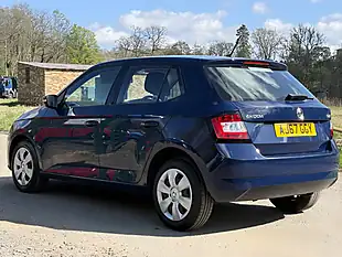 Used 2018 Skoda Fabia S Blue - Interior and Exterior details 8