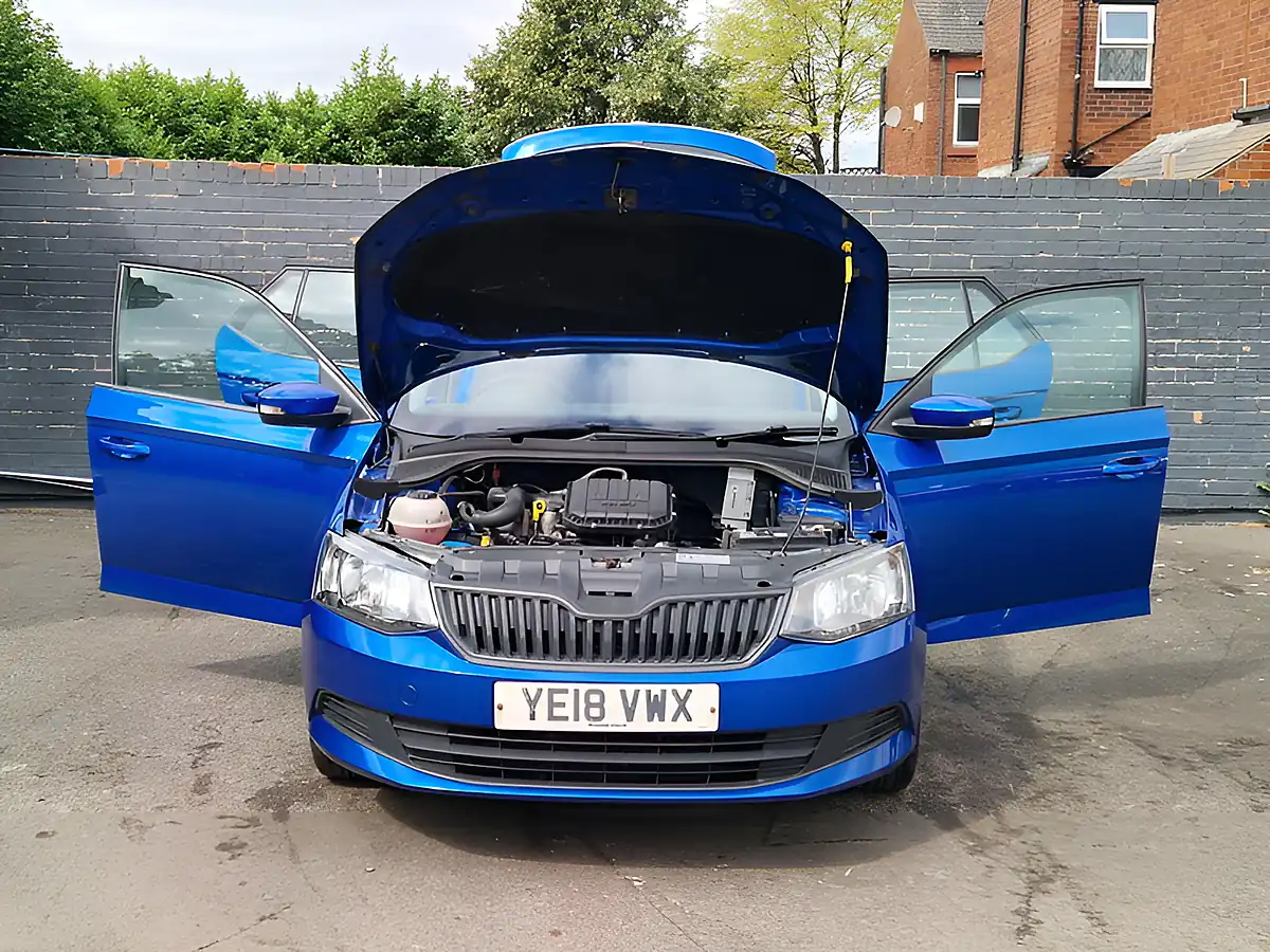 Used 2018 Skoda Fabia S Blue - Interior and Exterior details 10