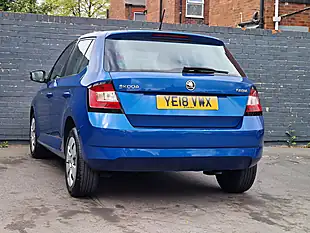 Used 2018 Skoda Fabia S Blue - Interior and Exterior details 13